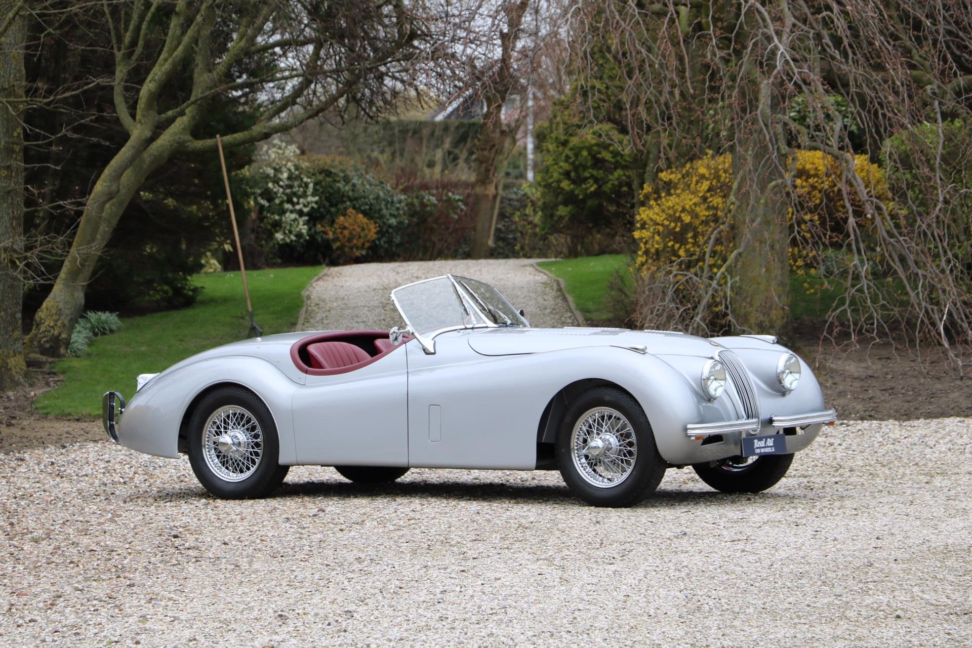 Real Art on Wheels | Jaguar XK120 Roadster