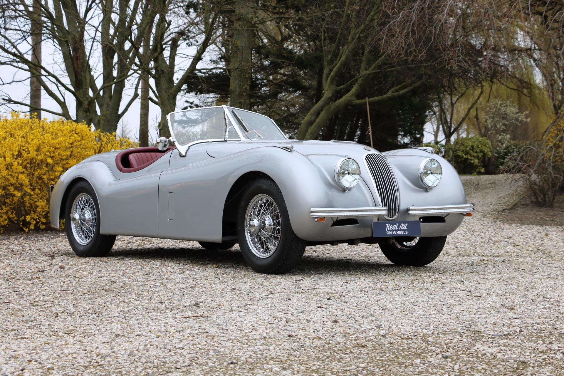 Real Art on Wheels | Jaguar XK120 Roadster