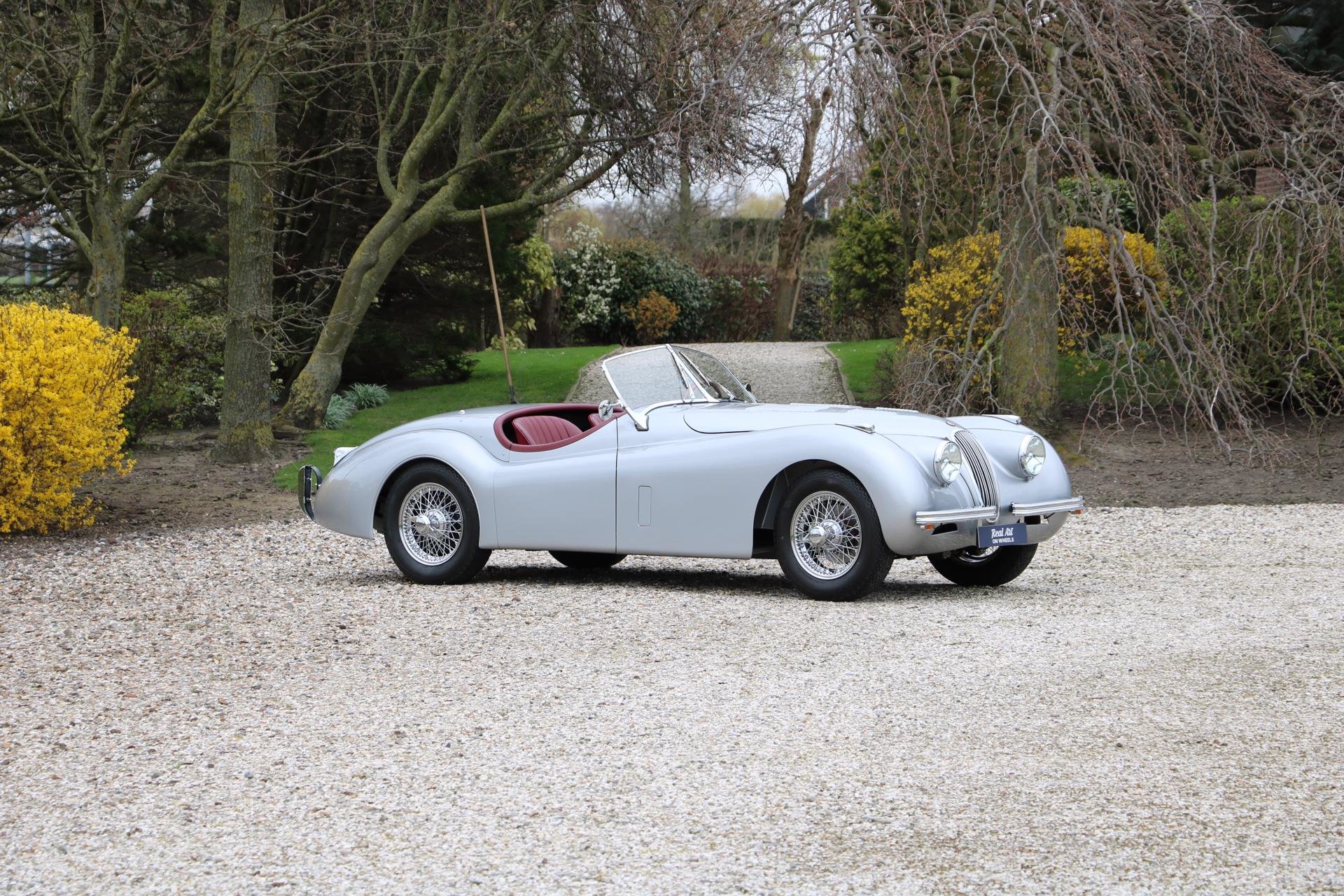 Real Art on Wheels | Jaguar XK120 Roadster