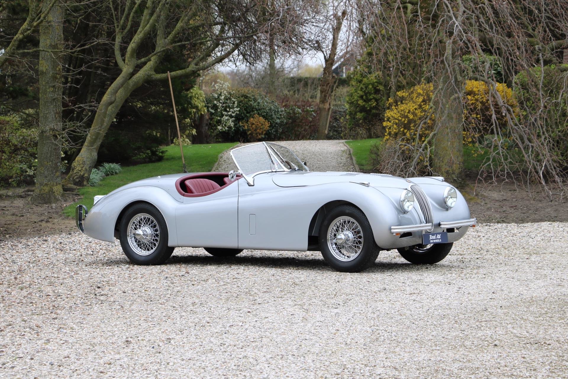 Real Art on Wheels | Jaguar XK120 Roadster