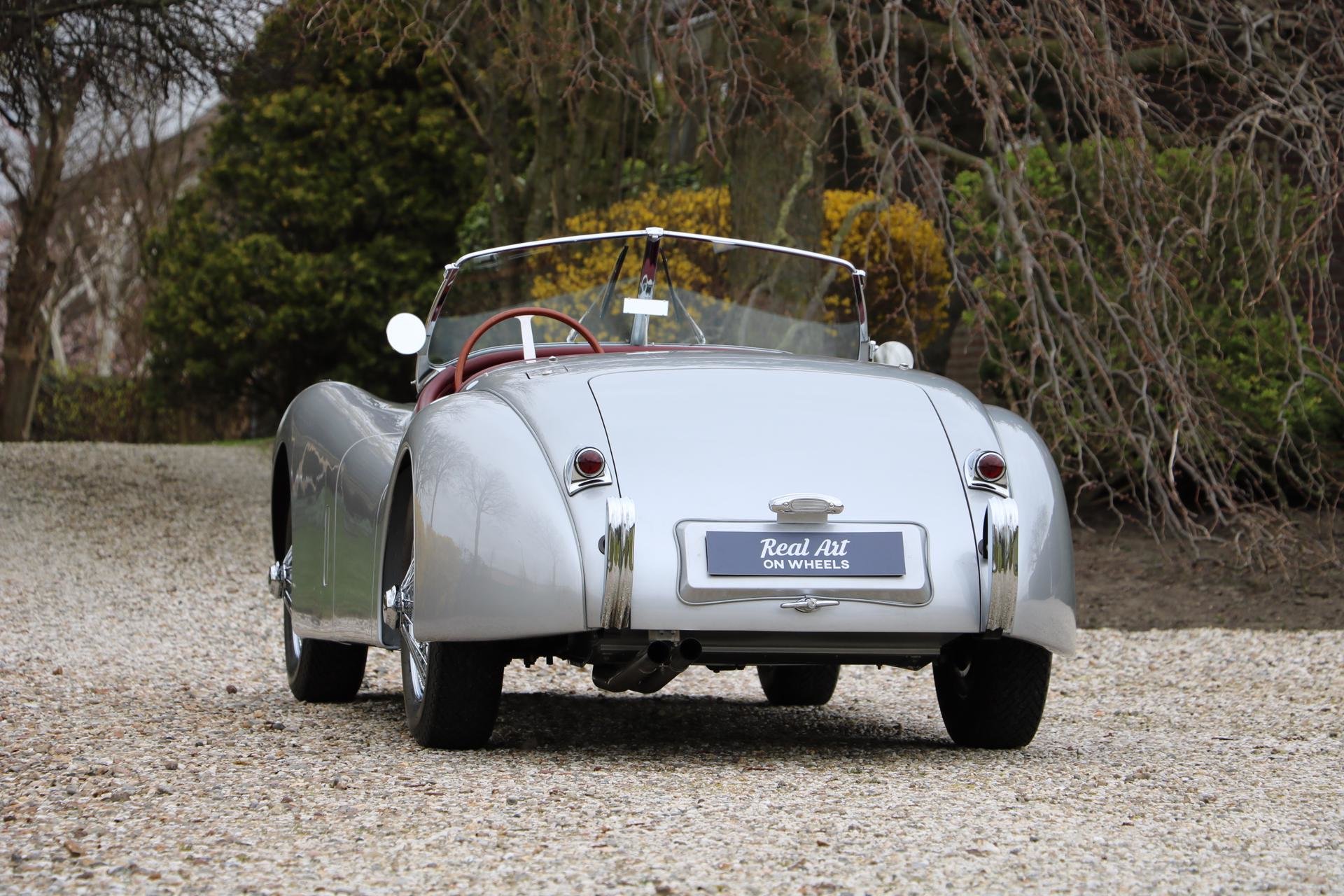 Real Art on Wheels | Jaguar XK120 Roadster