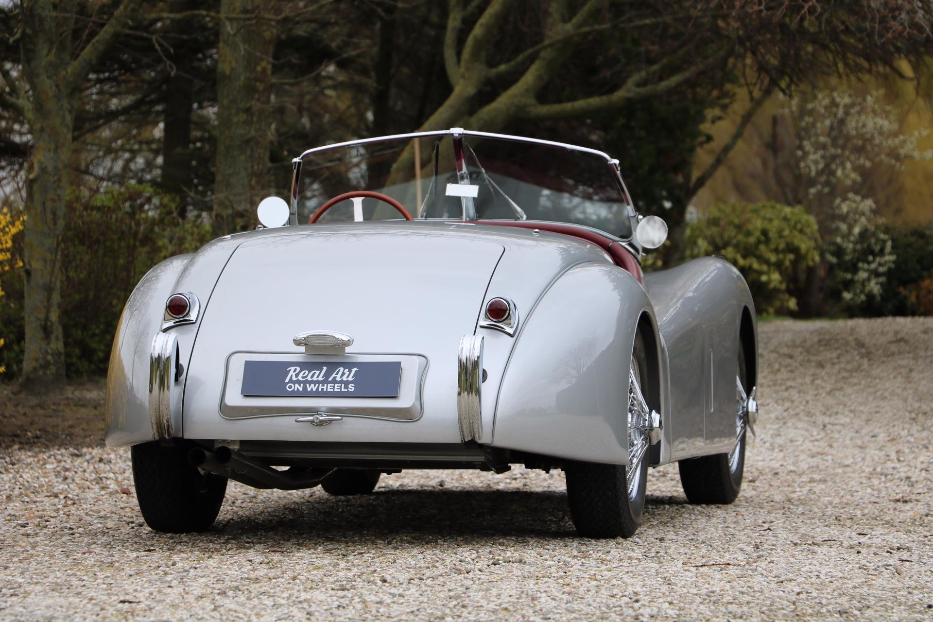 Real Art on Wheels | Jaguar XK120 Roadster