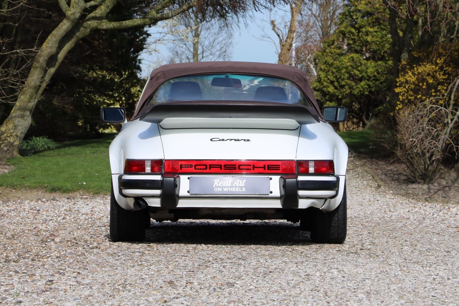 Real Art on Wheels | Porsche 911 Carrera 3.2 Cabriolet