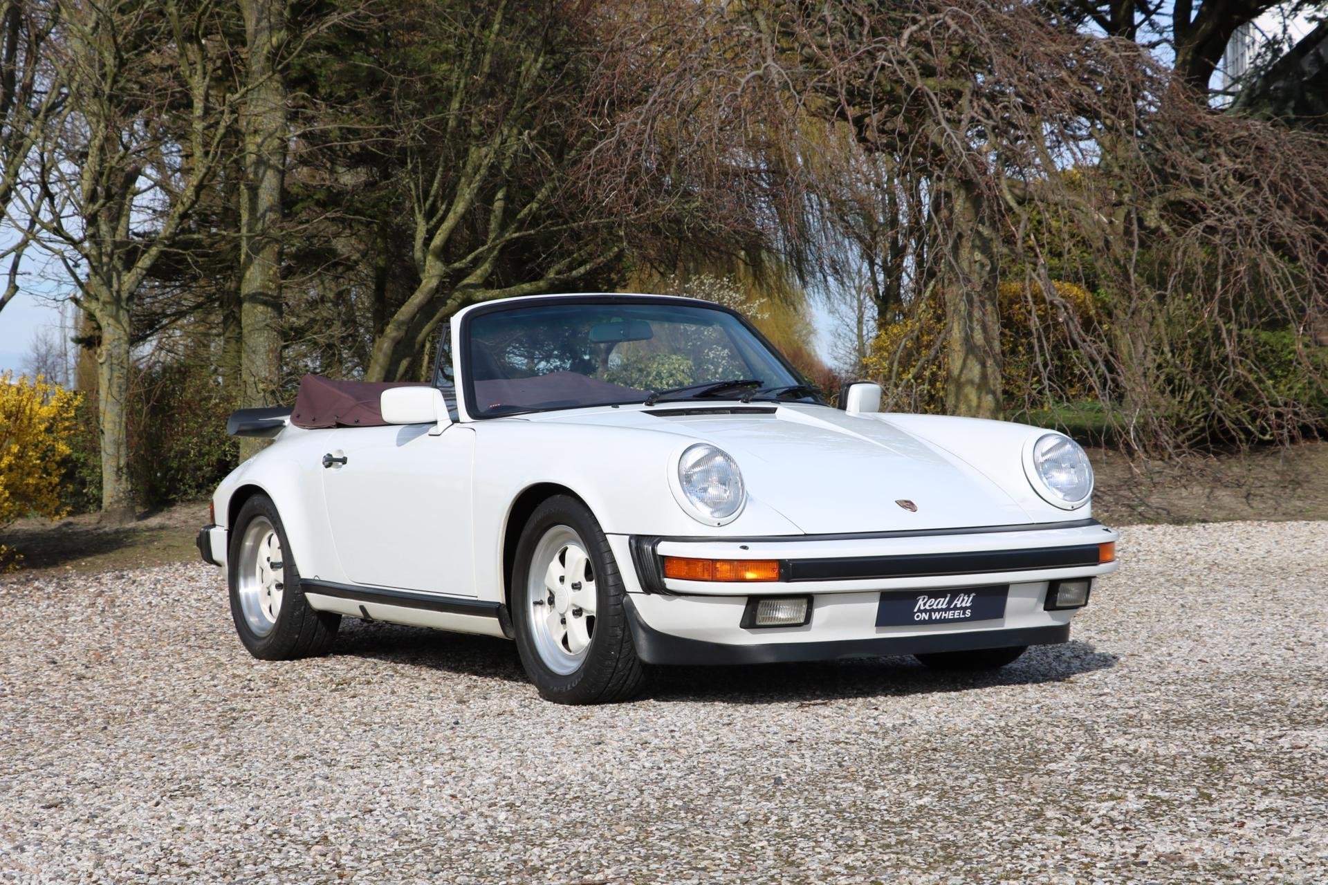 Real Art on Wheels | Porsche 911 Carrera 3.2 Cabriolet
