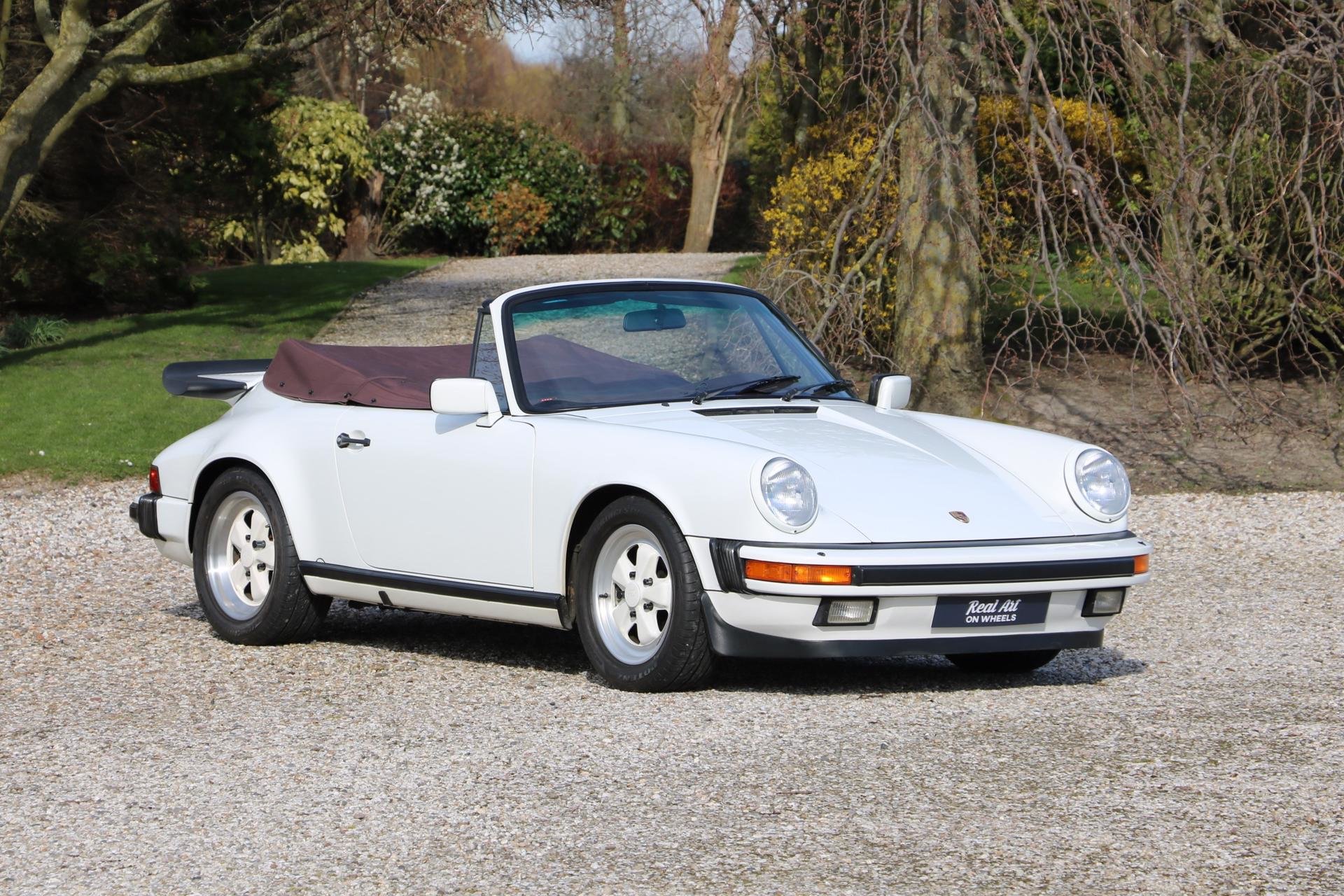 Real Art on Wheels | Porsche 911 Carrera 3.2 Cabriolet