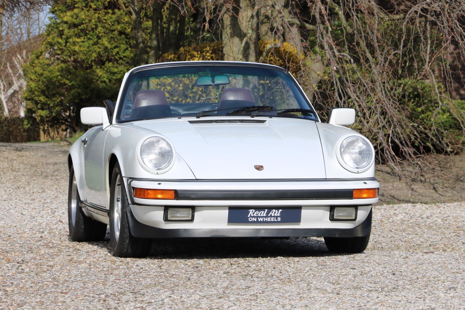 Real Art on Wheels | Porsche 911 Carrera 3.2 Cabriolet