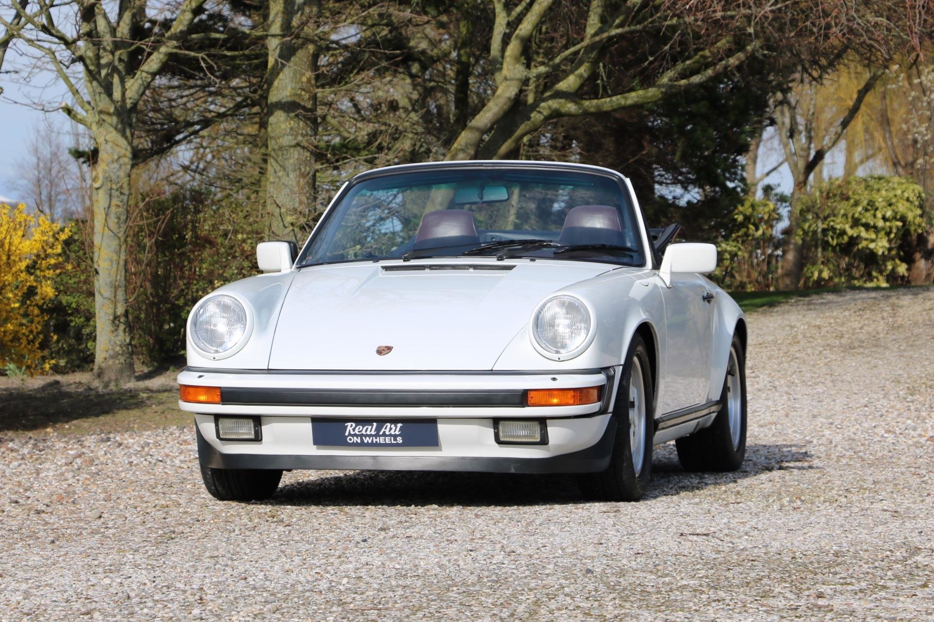 Real Art on Wheels | Porsche 911 Carrera 3.2 Cabriolet