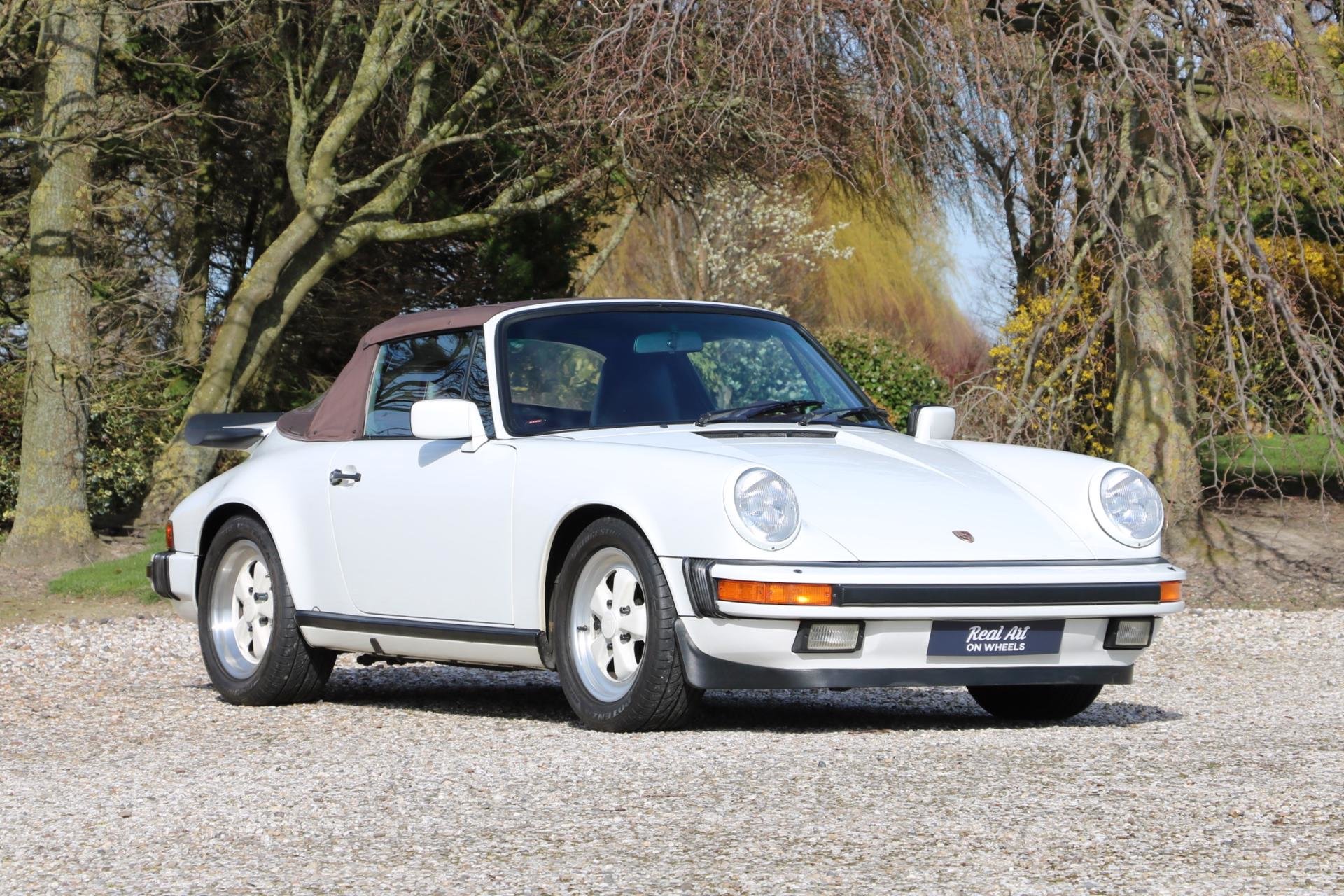 Real Art on Wheels | Porsche 911 Carrera 3.2 Cabriolet