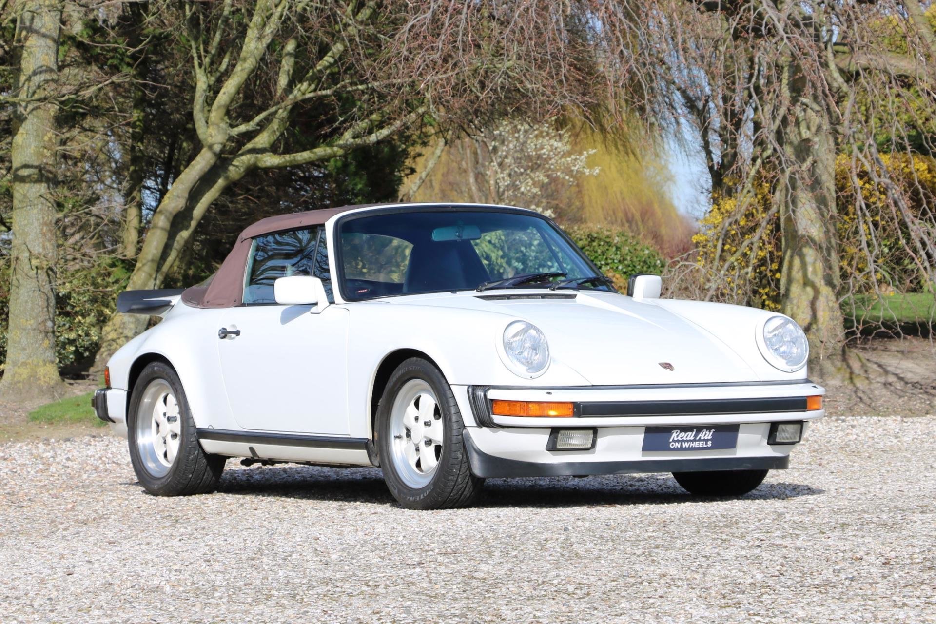 Real Art on Wheels | Porsche 911 Carrera 3.2 Cabriolet