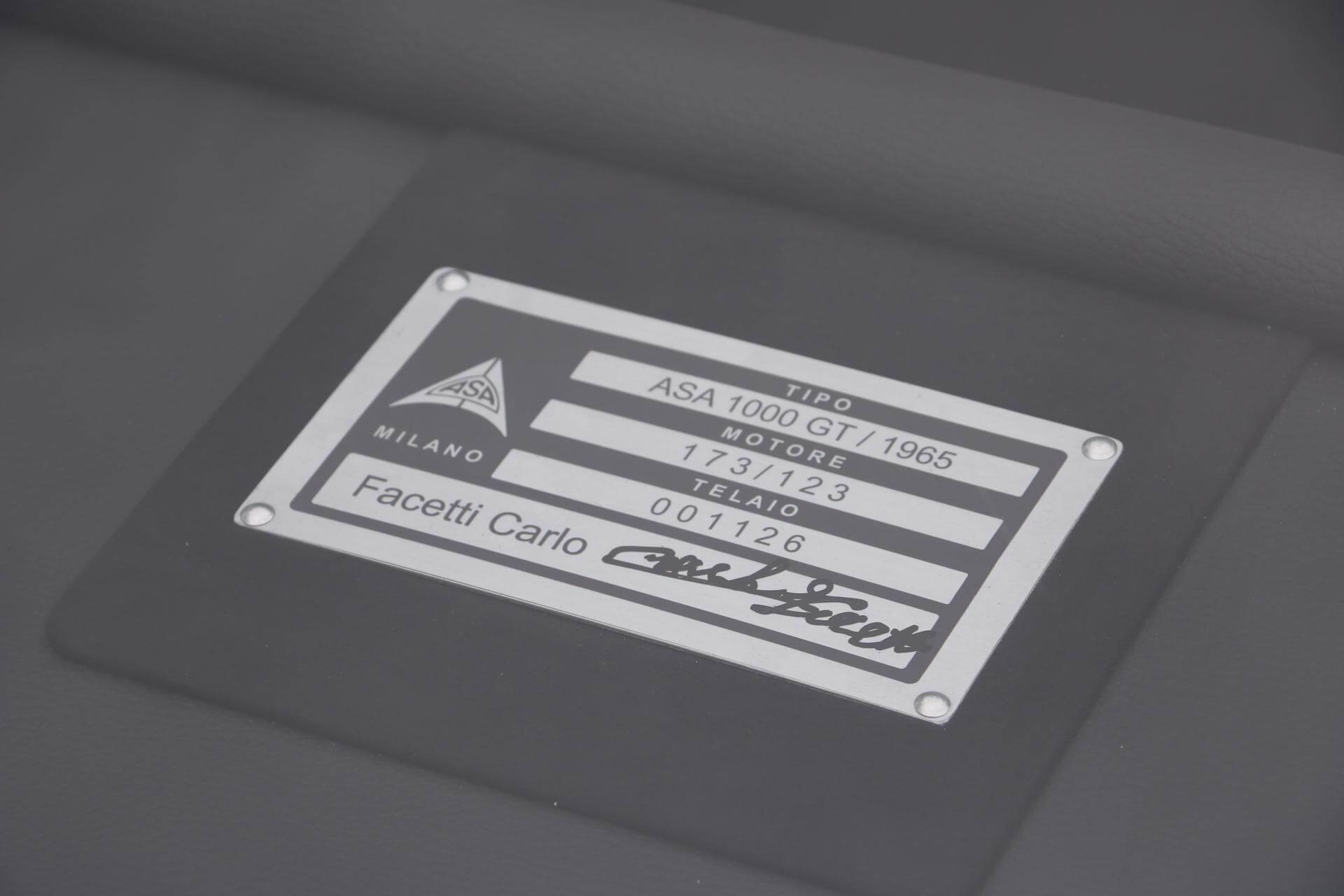 Real Art on Wheels | ASA 1000 GT