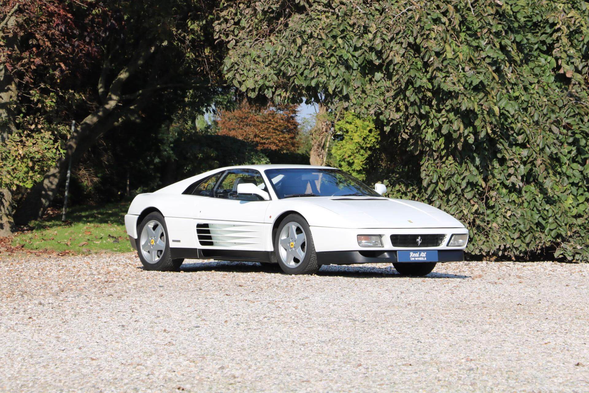 Real Art on Wheels | Ferrari 348 TB Bianco