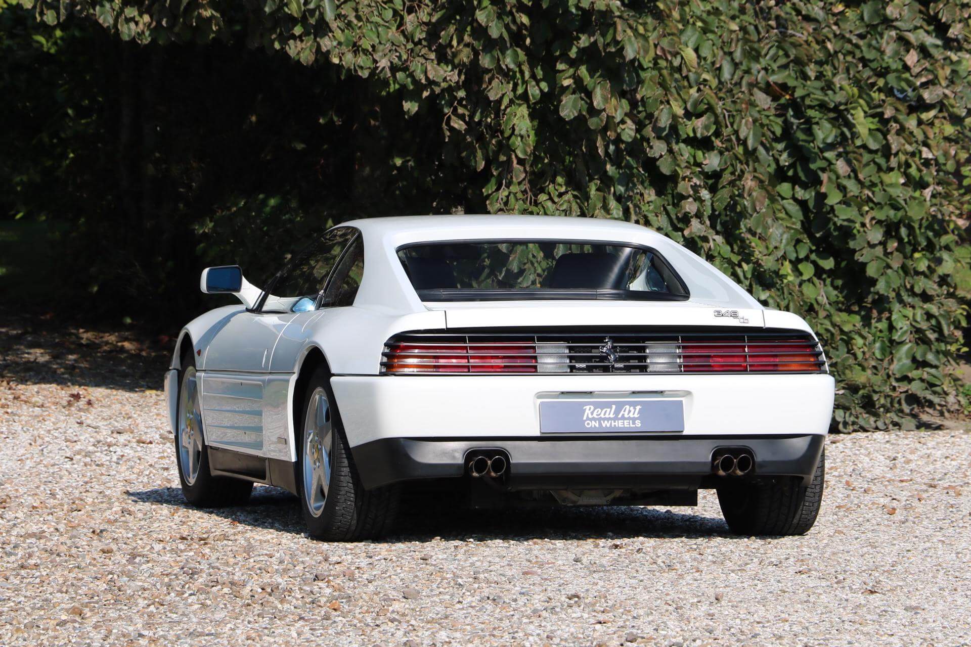 Real Art on Wheels | Ferrari 348 TB Bianco