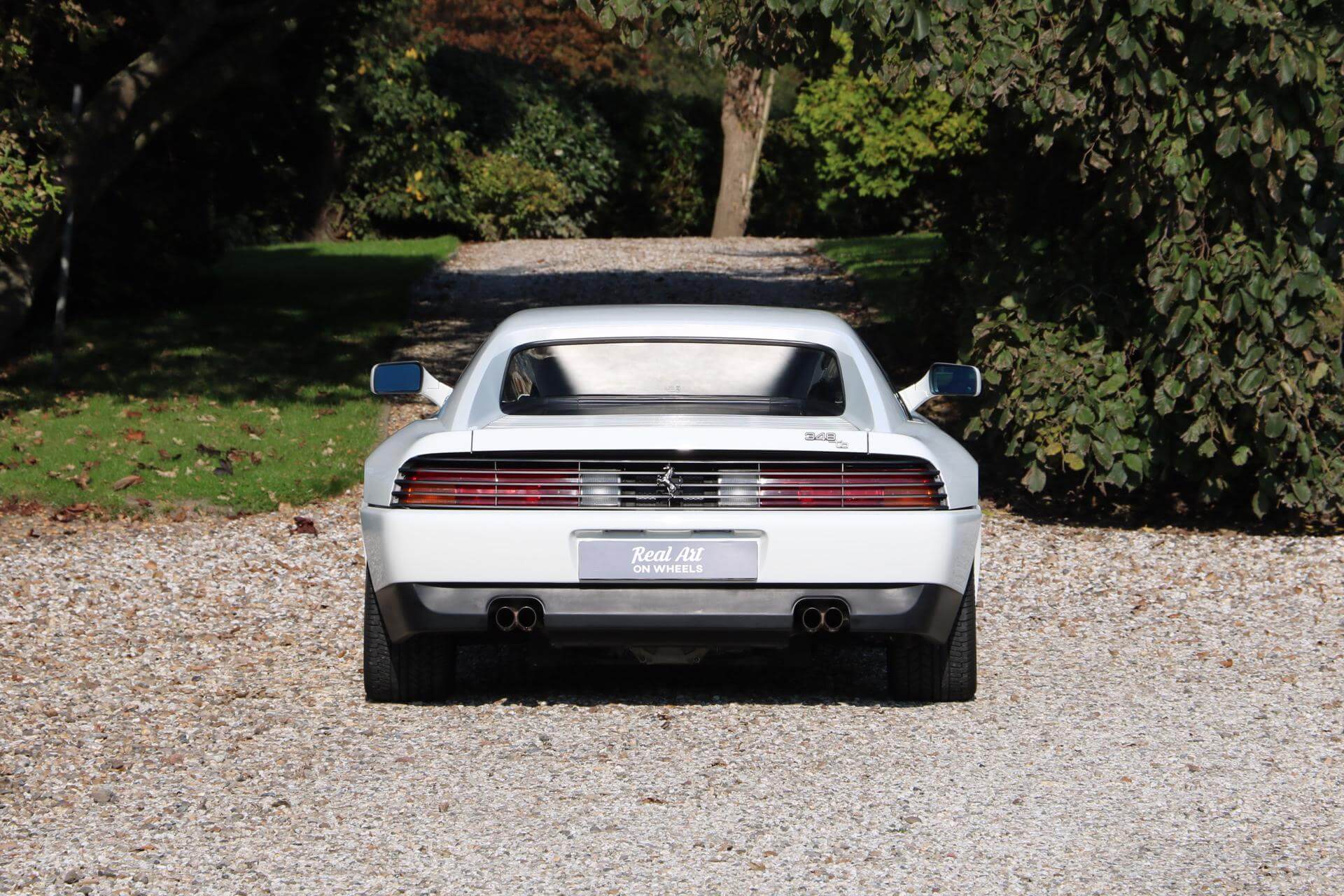 Real Art on Wheels | Ferrari 348 TB Bianco