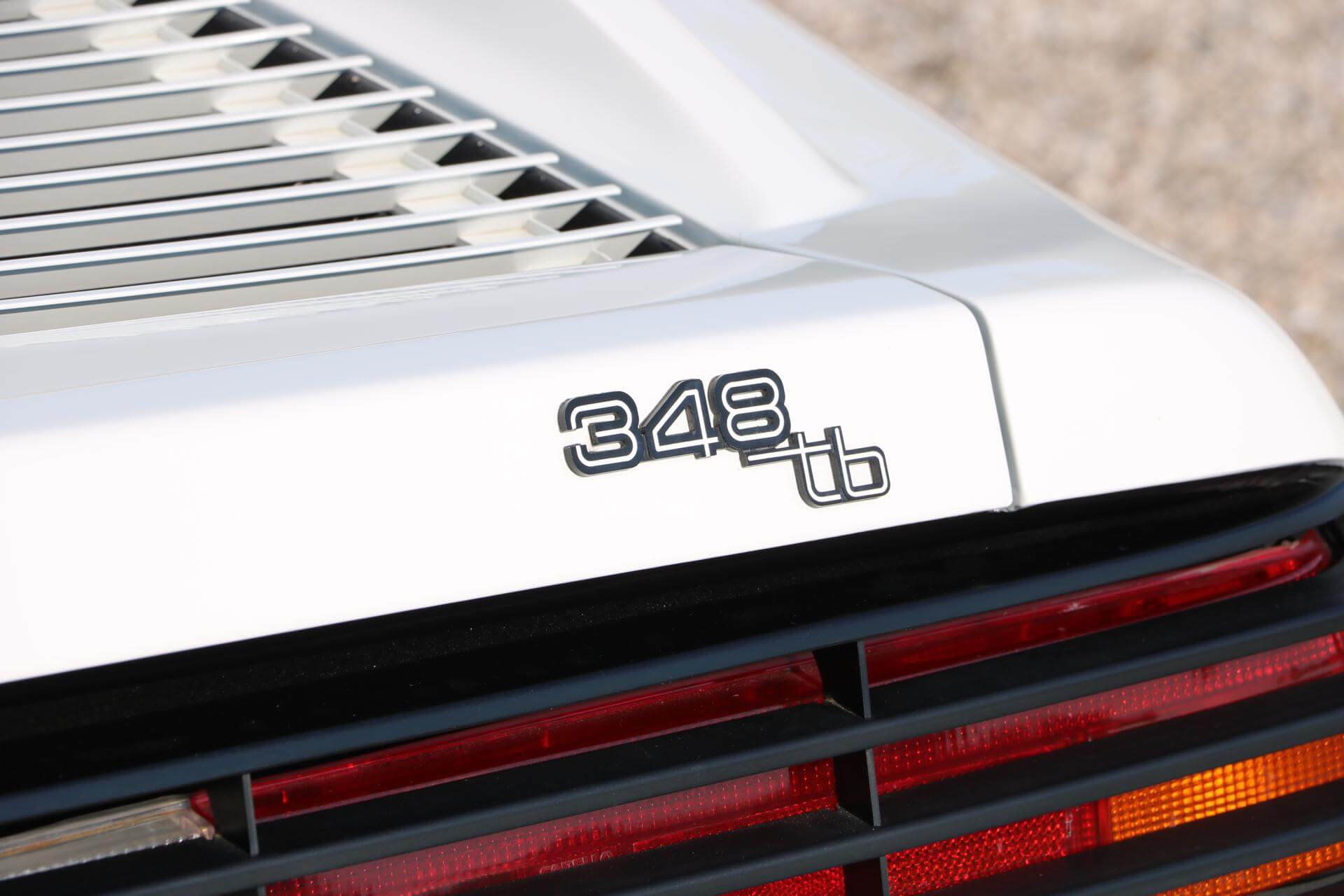 Real Art on Wheels | Ferrari 348 TB Bianco