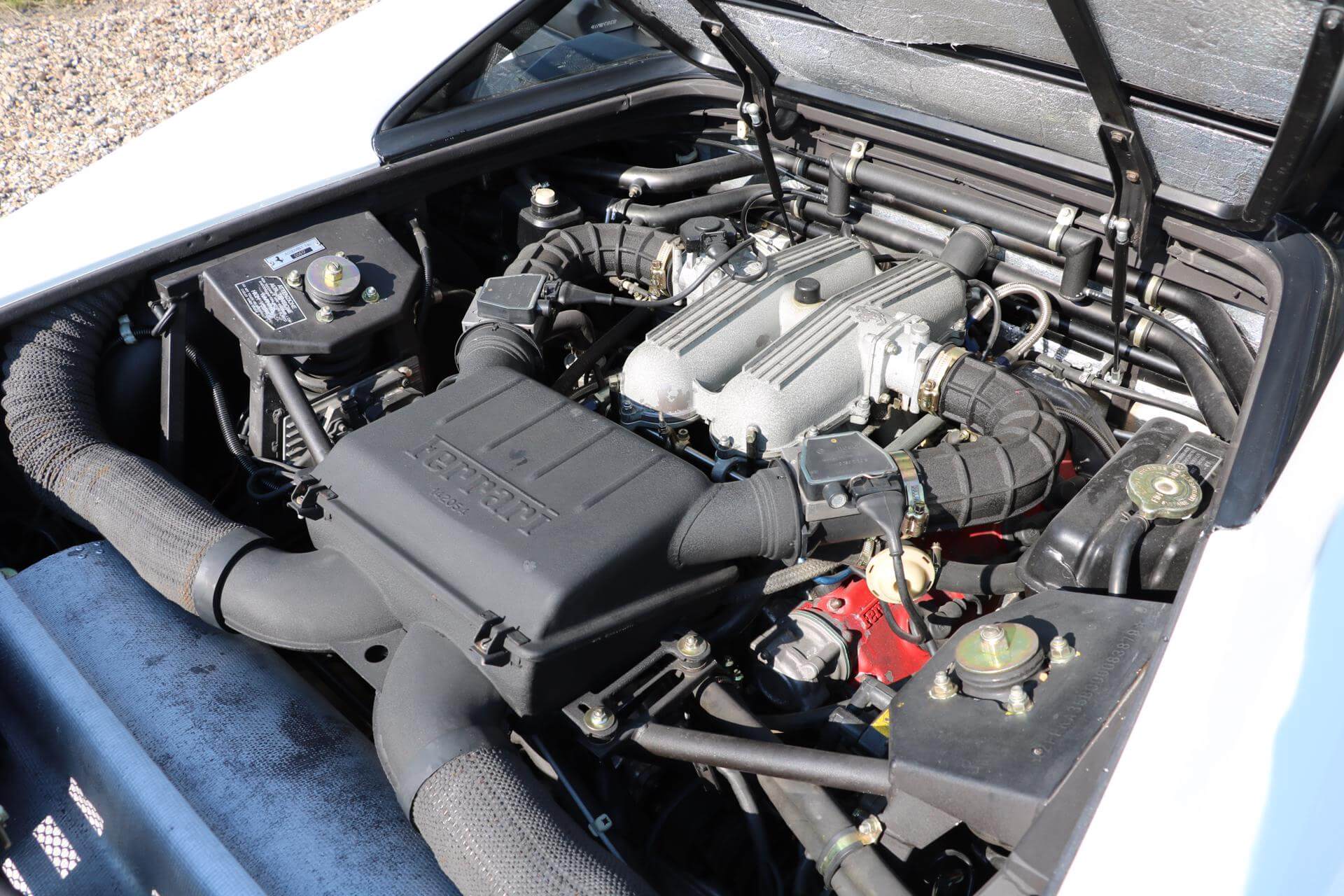 Real Art on Wheels | Ferrari 348 TB Bianco