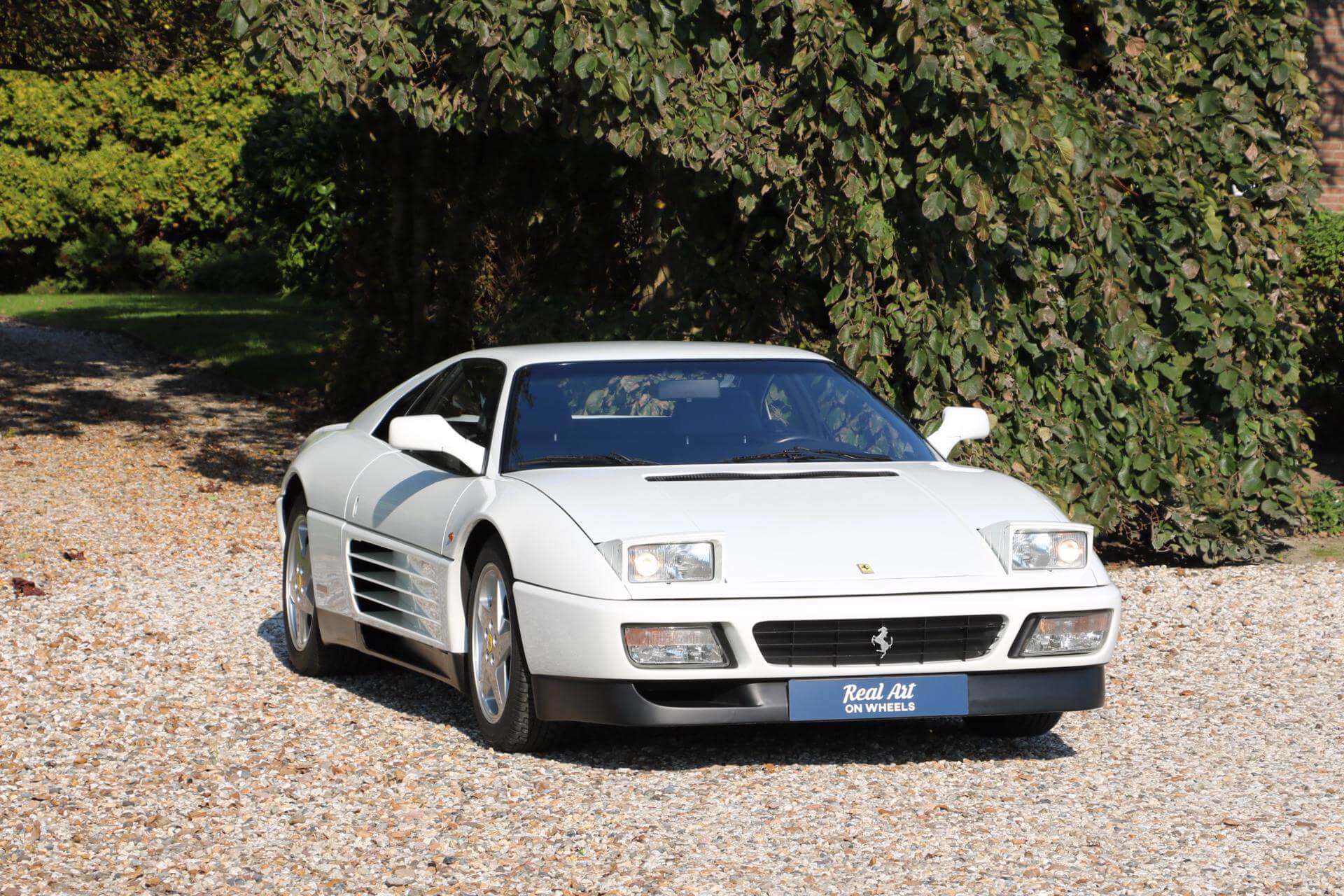 Real Art on Wheels | Ferrari 348 TB Bianco