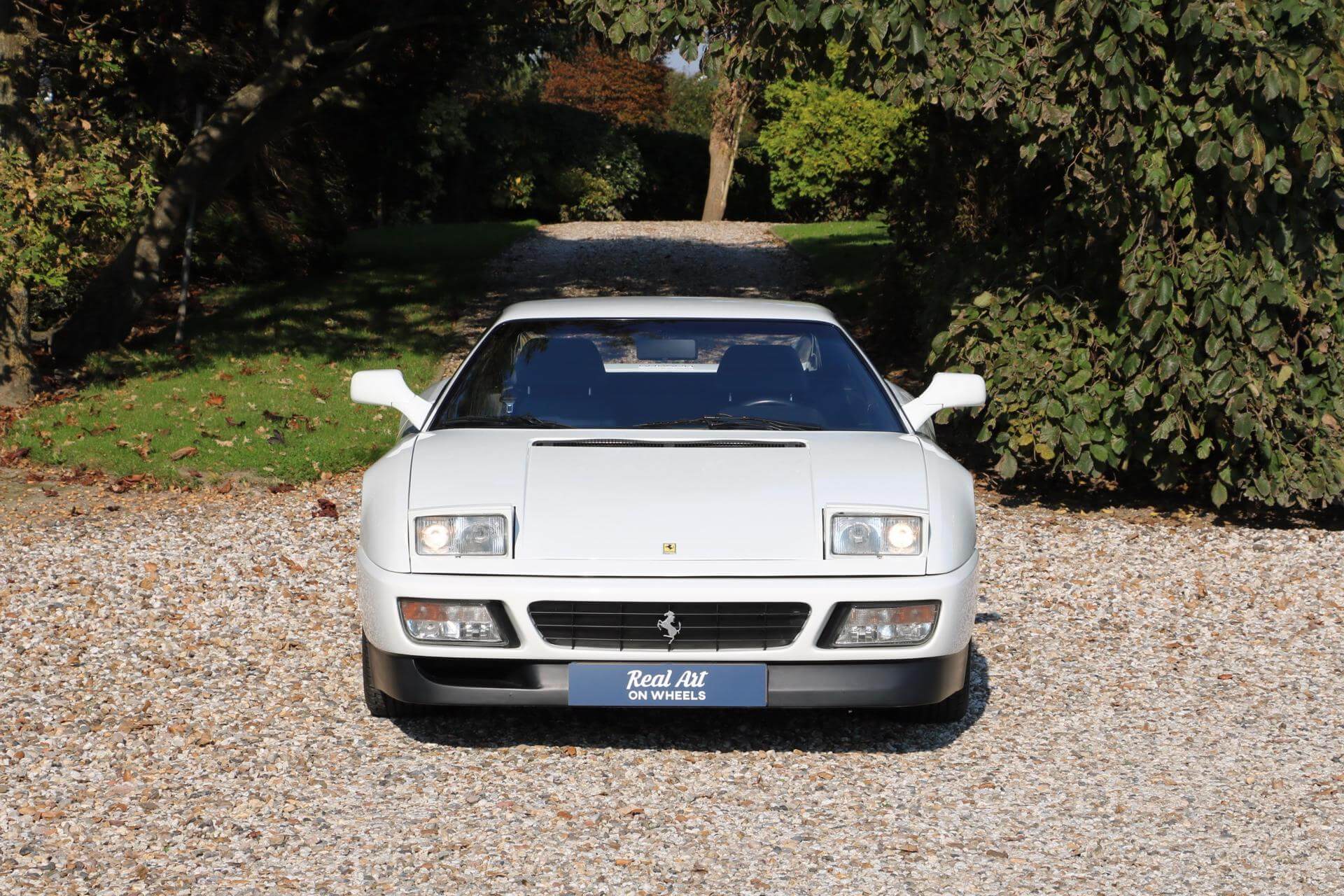 Real Art on Wheels | Ferrari 348 TB Bianco