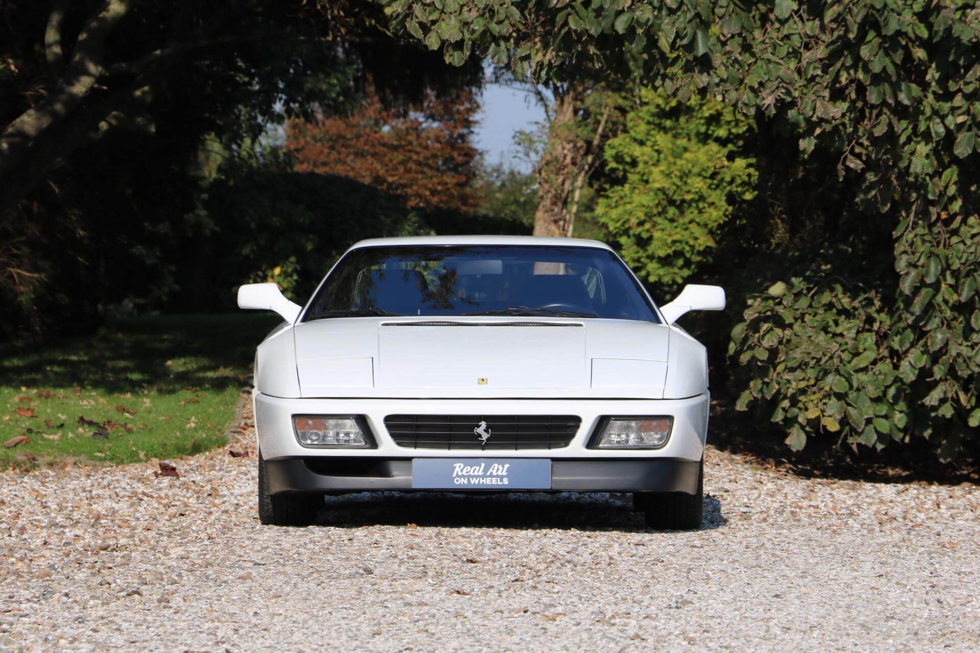 Real Art on Wheels | Ferrari 348 TB Bianco