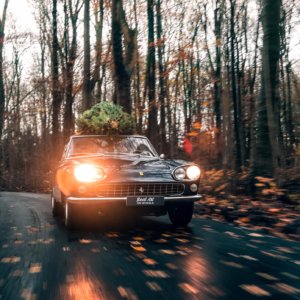 Real Art on Wheels | Ferrari 330 GT 2+2 Christmas Ferrari