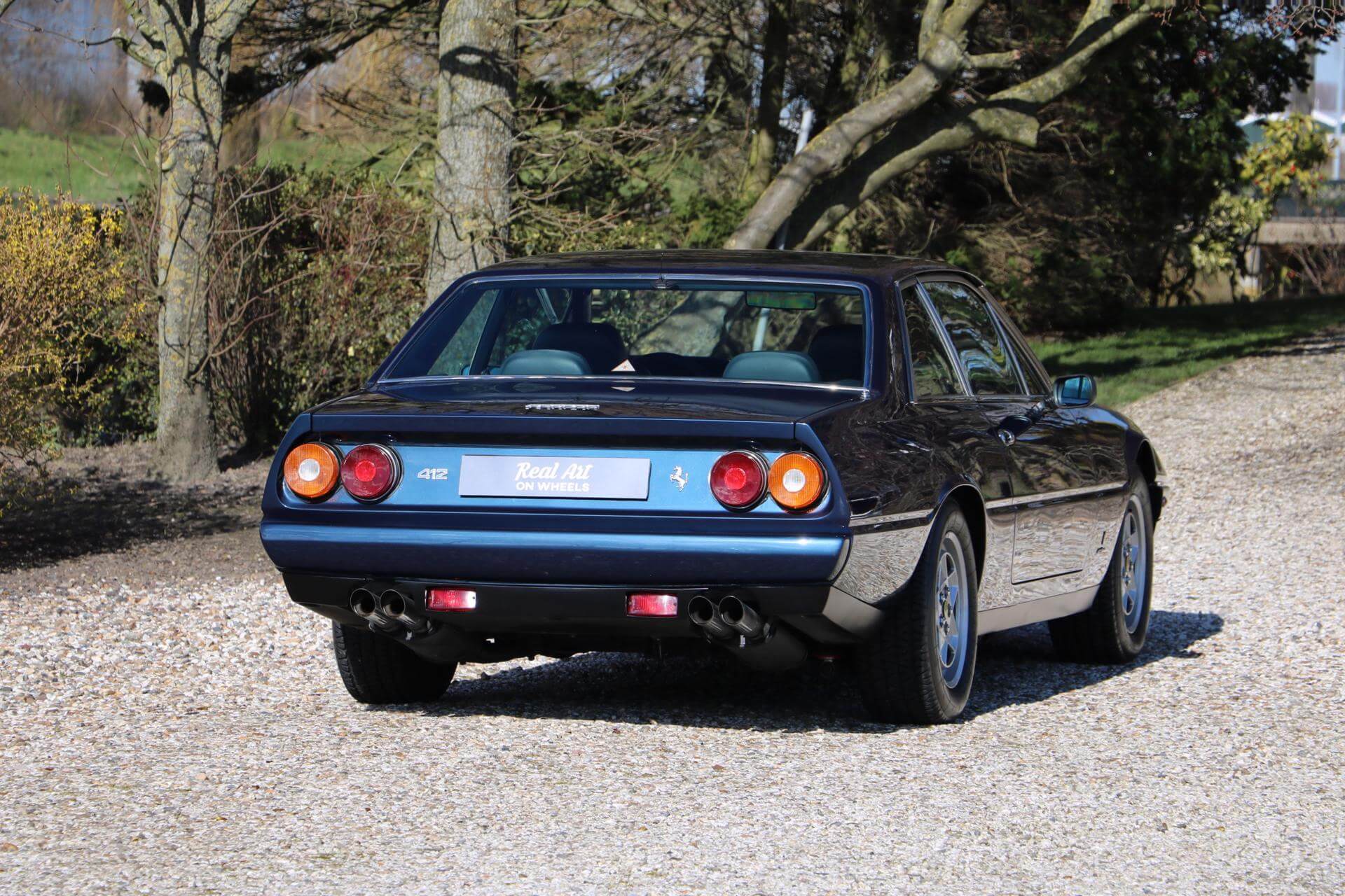 Real Art on Wheels | 1986 Ferrari 412