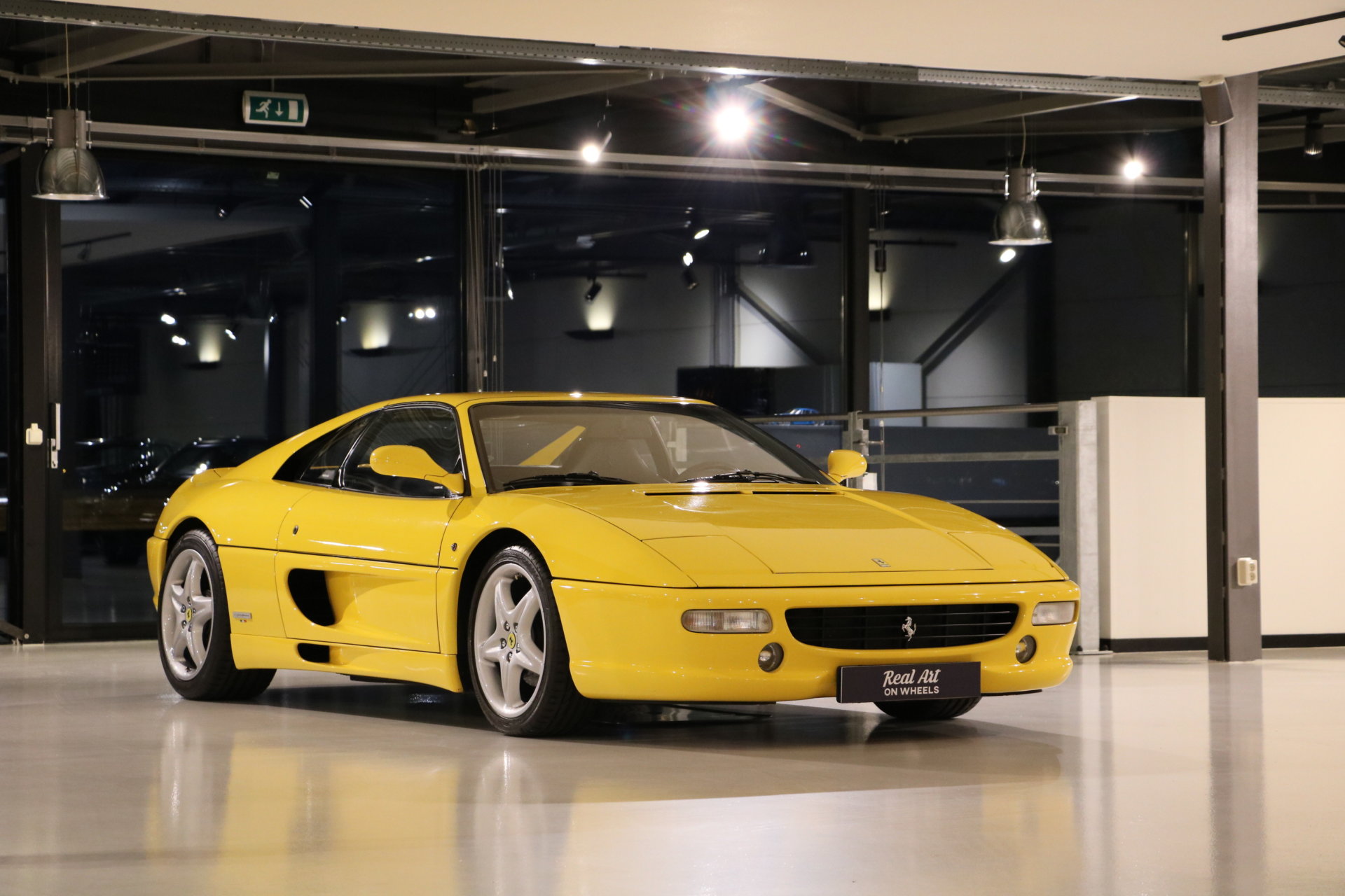 Real Art on Wheels | Ferrari F355 GTS Giallo Modena