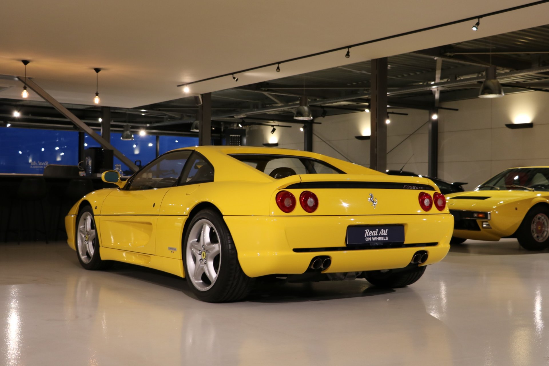Real Art on Wheels | Ferrari F355 GTS Giallo Modena